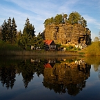 Skalní hrad Sloup | fotografie